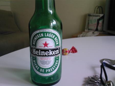 heineken...elle est vide ;)